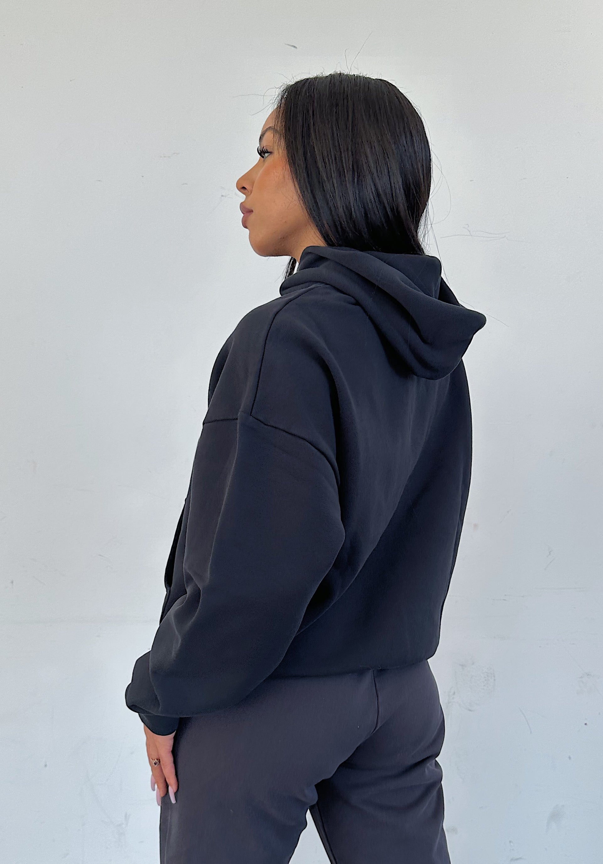 GJF Cozy Hoodie - Vintage Black
