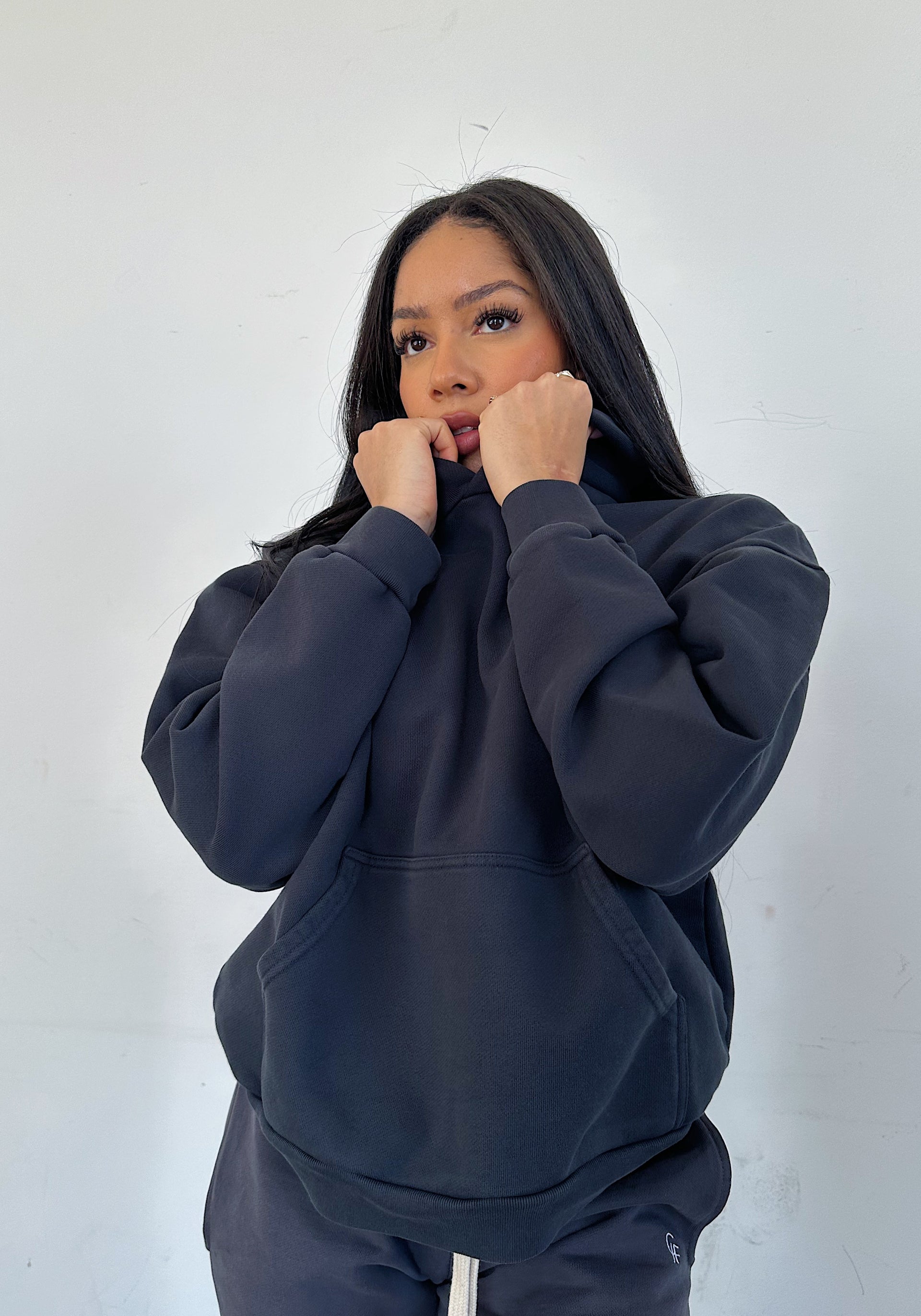 GJF Cozy Hoodie - Vintage Black